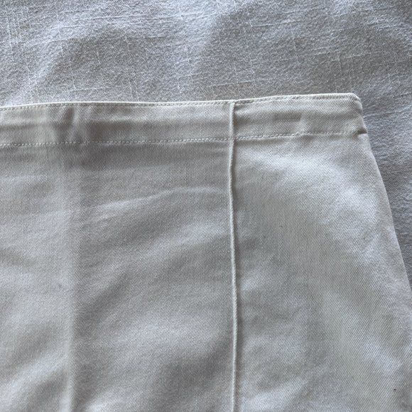 The Row Leone Stretch Denim Pencil Skirt - Picture 2 of 8